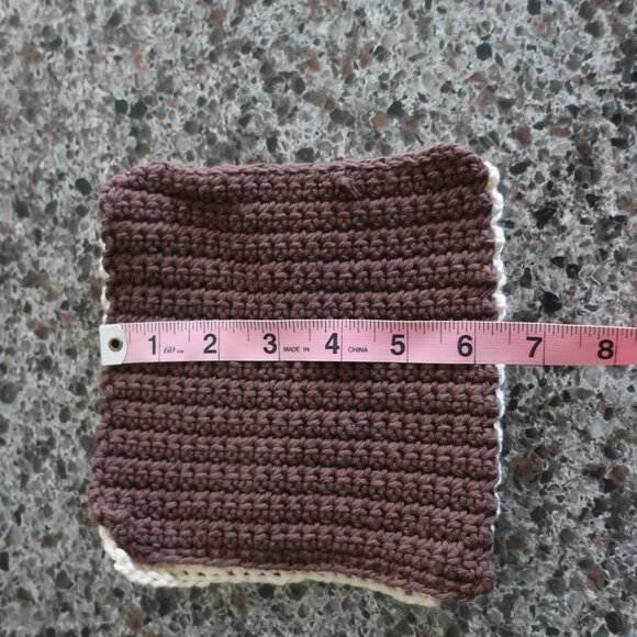 Multicolored Crochet Dish Drying Mats 100% Cotton Kitchen - Picture 9 of 16